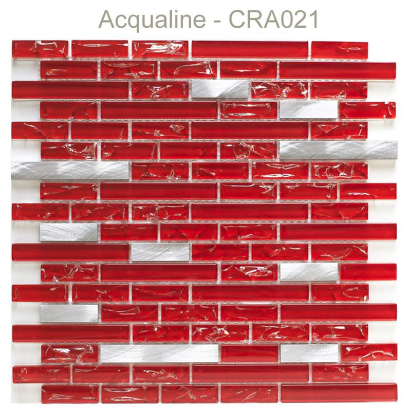 Acqualine Mosaïque verre craquelé CRA021