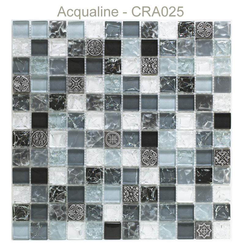 Acqualine Mosaïque verre craquelé CRA025