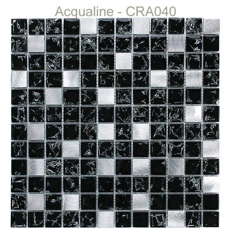 Acqualine Mosaïque verre craquelé CRA040